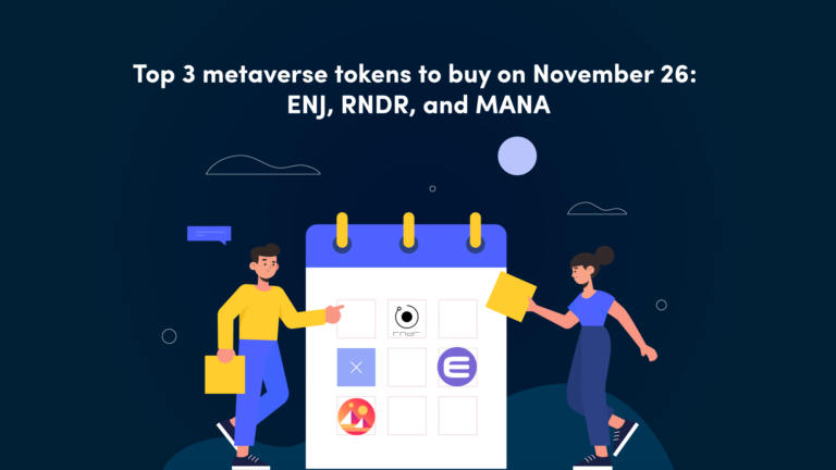 Top 3 Metaverse Tokens To Buy On November: ENJ, RNDR, and MANA
