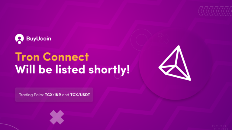 TCX (Tron Connect) Listed on BuyUcoin
