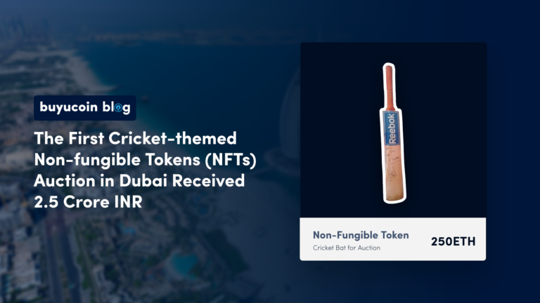 Top 5 Crypto News - Signed Bat, Jersey Received 2.5 Crore Bid in the First Cricket NFT Auction